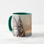 Kerstkabouter Mok Kerstgeschenk Gezellig Winter (Voorkant links)