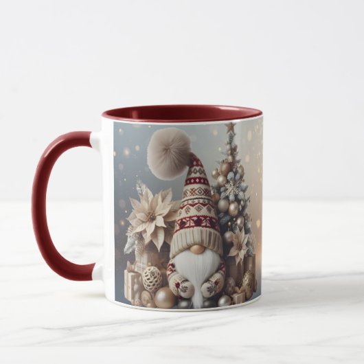 Kerstkabouter Mok Kerstgeschenk Kerst Winter (Links)