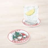 Kerstkabouter Onderzetter (Zijkant)