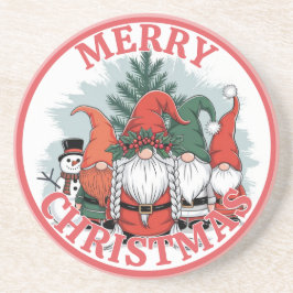 Kerstkabouter Onderzetter