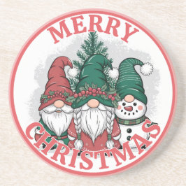Kerstkabouter Onderzetter