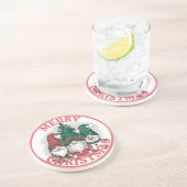 Kerstkabouter Onderzetter (Zijkant)