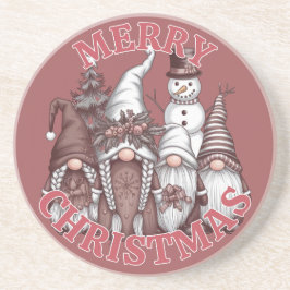 Kerstkabouter Onderzetter