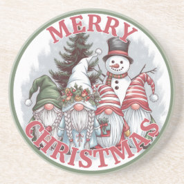 Kerstkabouter Onderzetter