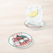 Kerstkabouter Onderzetter (Zijkant)