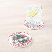 Kerstkabouter Onderzetter (Zijkant)