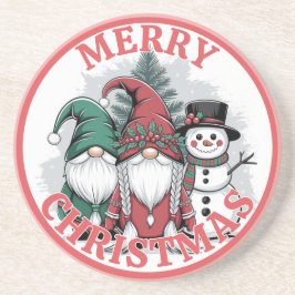 Kerstkabouter Onderzetter