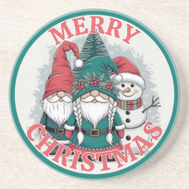 Kerstkabouter Onderzetter