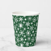 Kerstkabouter  papieren bekers (Achterkant)