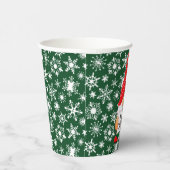 Kerstkabouter  papieren bekers (Rechts)