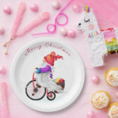 Kerstkabouter Papieren Borden Bordje (Feest)