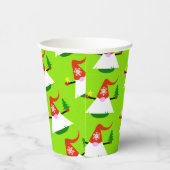 Kerstkabouter Papieren Feestbekers Bekers (Rechts)