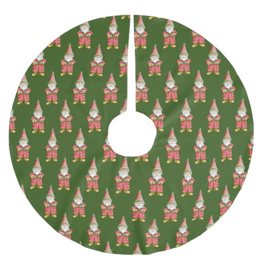 Kerstkabouter Patroon Kerstboom Rok (Voorkant)