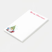 Kerstkabouter Post-it® Notities Notes (Schuin)