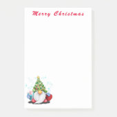 Kerstkabouter Post-it® Notities Notes (Voorkant)