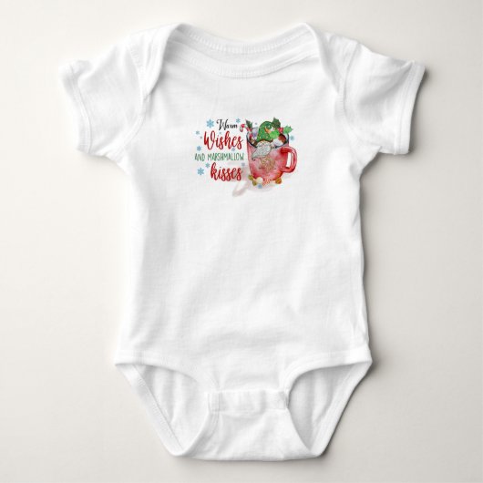 Kerstkabouter romper (Voorkant)