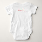 Kerstkabouter romper (Achterkant)
