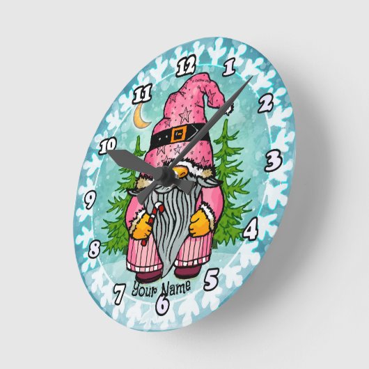 kerstkabouter ronde klok (Hoek)