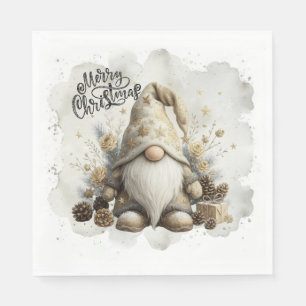 Kerstkabouter Servetten