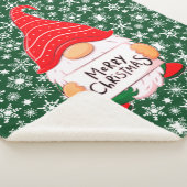 Kerstkabouter sherpa deken (3/4)