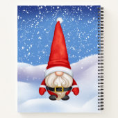 Kerstkabouter Spiraal Notebook Notitieboek (Achterkant)