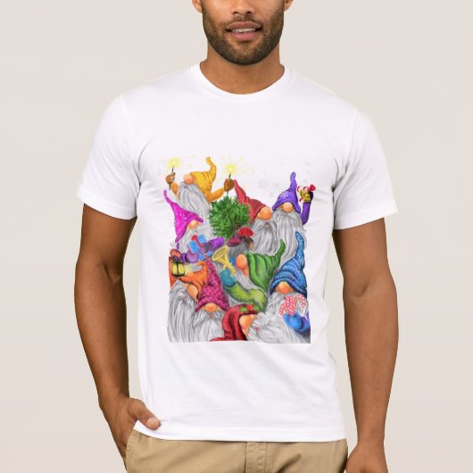 Kerstkabouter T-shirt (Voorkant)