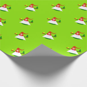 Kerstkabouter Vakantie Cadeaupapier