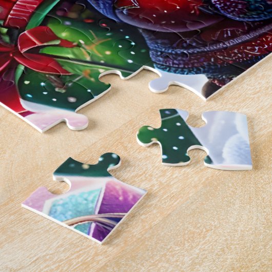 Kerstkabouterdorp Legpuzzel (Zijkant)