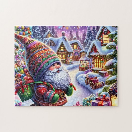 Kerstkabouterdorp Legpuzzel (Horizontaal)