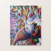 Kerstkabouterdorp Legpuzzel (Verticaal)