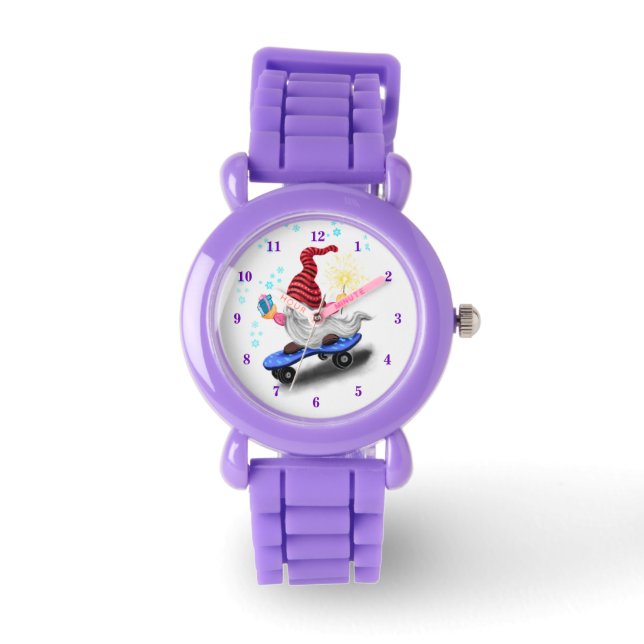 Kerstkabouterhorloge Horloge (Voorkant)