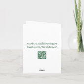 Kerstkabouterkaart - Gelukkig Kabouterjaar Feestdagen Kaart (Achterkant)