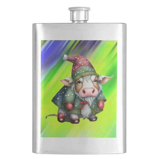Kerstkabouterkoe Design-83456 Flacon (Voorkant)