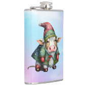 Kerstkabouterkoe Design-83456 Heupfles (Rechts)