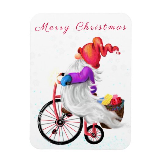 kerstkaboutermagneet magneet (Verticaal)