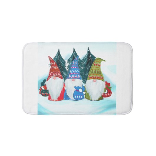 KERSTKABOUTERS BADMAT (Voorkant)