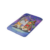 Kerstkabouters Badmat (Gekanteld)