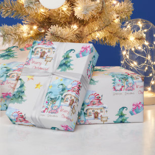 Kerstkabouters Cadeaupapier