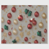 Kerstkabouters Cadeaupapier (Vlak)