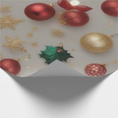 Kerstkabouters Cadeaupapier (Hoek)