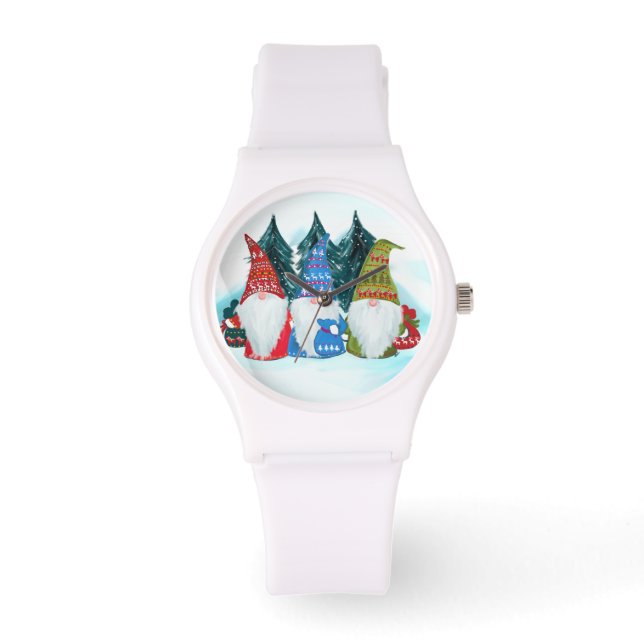 KERSTKABOUTERS HORLOGE (Voorkant)