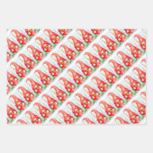 Kerstkabouters Inpakpapier Vellen (Voorkant 3)
