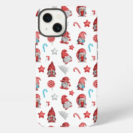 Kerstkabouters iPhone Hoesje (Achterkant)