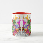 Kerstkabouters koffiemok mok (Midden)