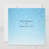 Kerstkabouters op Lichtblauw (Achterkant)