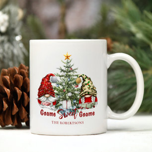 Kerstkabouters Persoonlijk Cute Rustiek Koffiemok