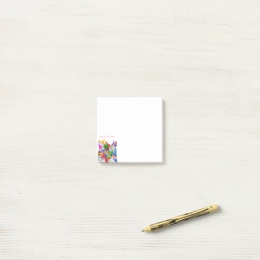 Kerstkabouters Post-it® Notities Post-it® Notes (Op bureau)