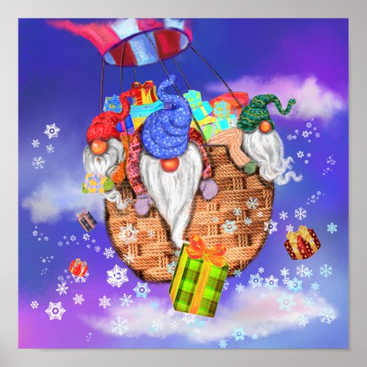 Kerstkabouters Poster (Voorkant)