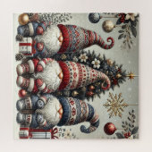 Kerstkabouters Puzzel (Horizontaal)