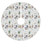 Kerstkabouters Scandinavische boerderijstijl Kerstboom Rok (Voorkant)